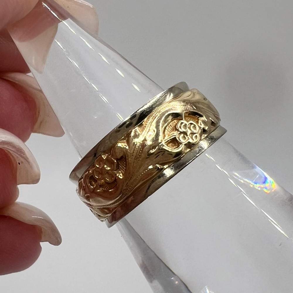 14k gold Artcarved ring / wedding band. Size 5.5